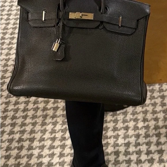 Hermes Birkin 35. 2005 I stamp in incredible condition in Togo w/palladium hw - Picture 12 of 16